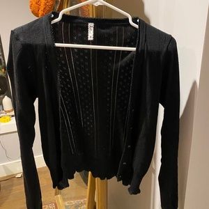Pretties Venice Cardigan - BLACK (SIZE M)